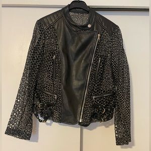 Yigal Azrouel Leather Biker Jacket